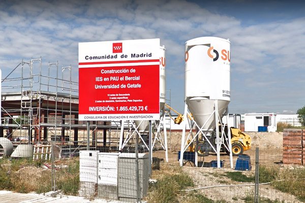 La ampliación del IES Elisa Soriano Fischer no llegará a tiempo para el próximo curso - Getafe Capital
